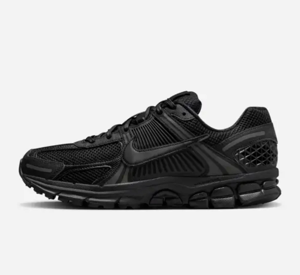 running with reflective gear speed - work running shoes NIKE - Zoom Vomero 5 - Black - Unisex [BV1358 003]