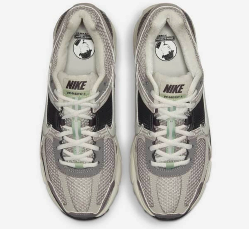 NIKE - Zoom Vomero 5 - Cobblestone/Flat Pewter - Women's [FB8825 001] Streamlined