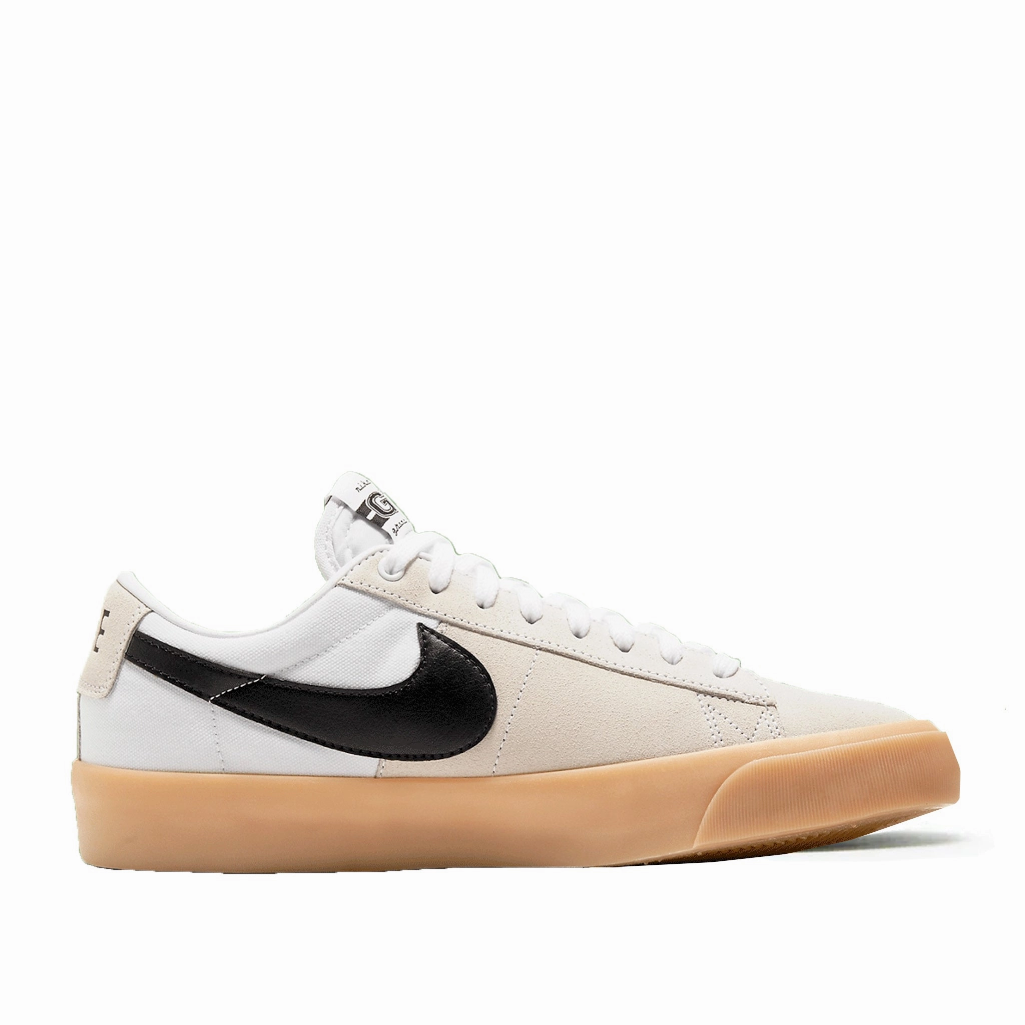 Nike Blazer Low Pro GT White/Black/Gum Strong Durability Specification
