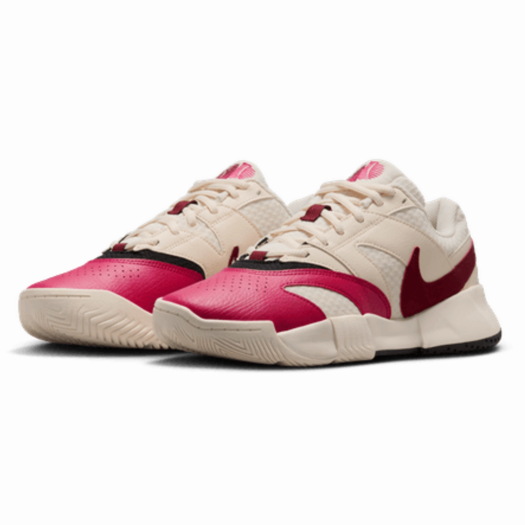 Nike Court Lite 4 Women's Tennis Shoes - Pale Ivory/Team Red-Sail-Black All Day Comfort Idea