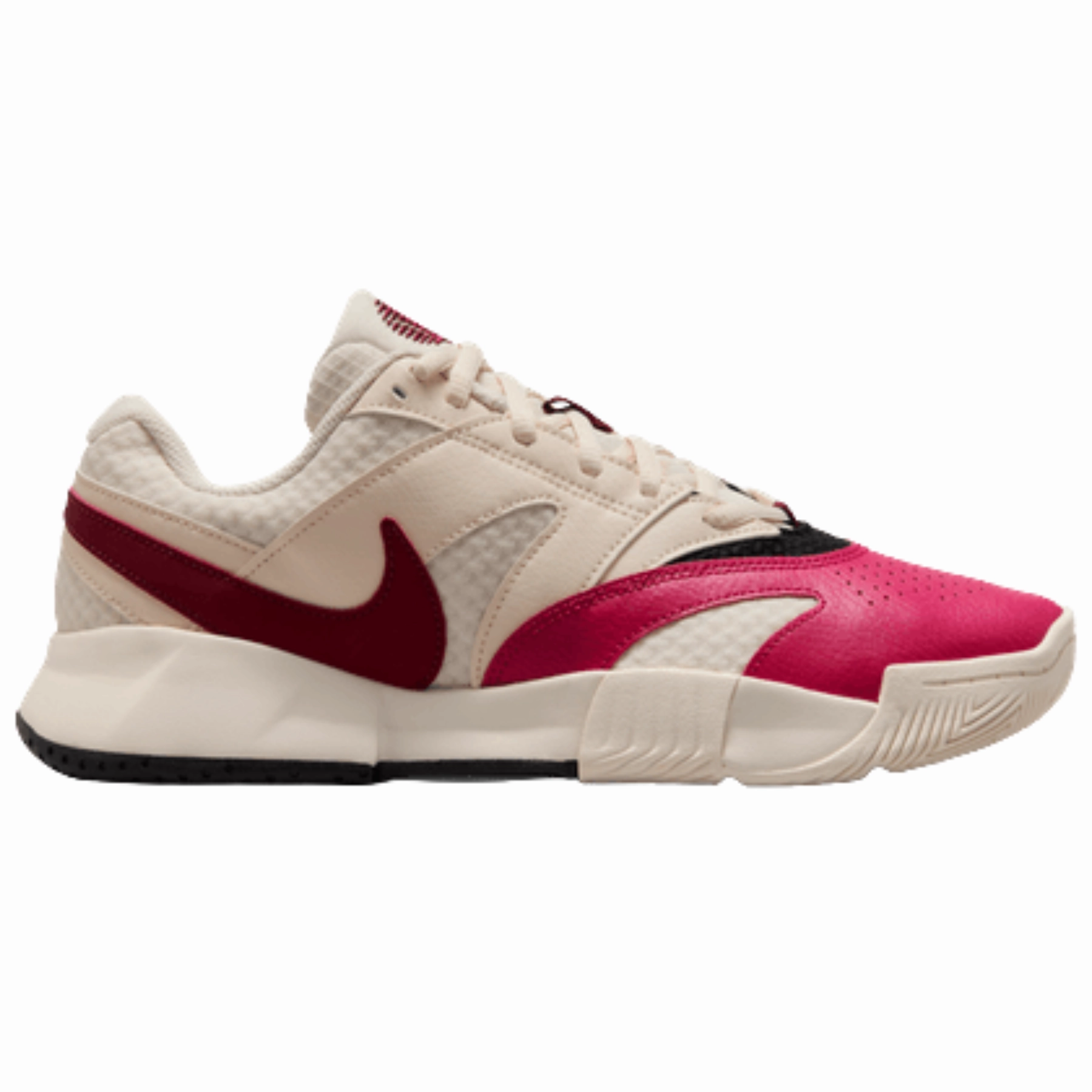 Nike Court Lite 4 Women's Tennis Shoes - Pale Ivory/Team Red-Sail-Black