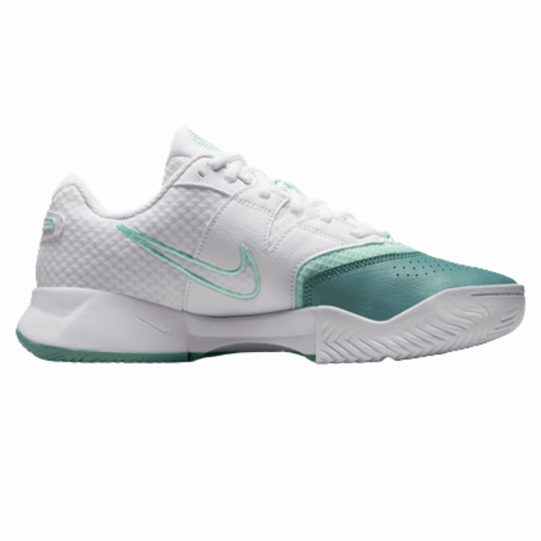 Nike Court Lite 4 Women's Tennis Shoes - White/Mint Foam-Cannon Soft Outer Layer Material Design Quality