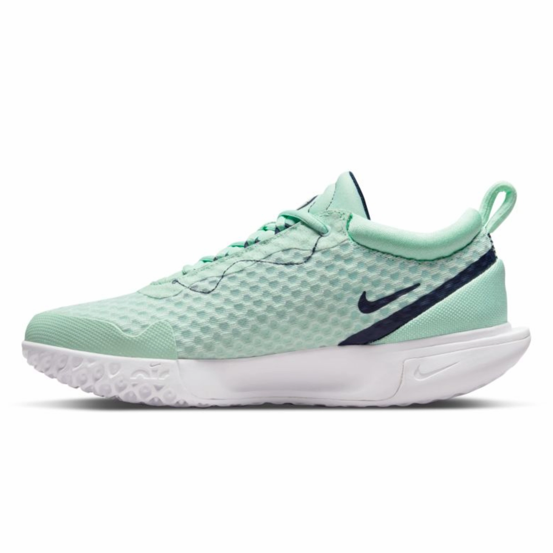 Nike Court Zoom Pro Mint Foam/Obsidian White Women Hard Court Tennis Shoes Flexible Toe Movement