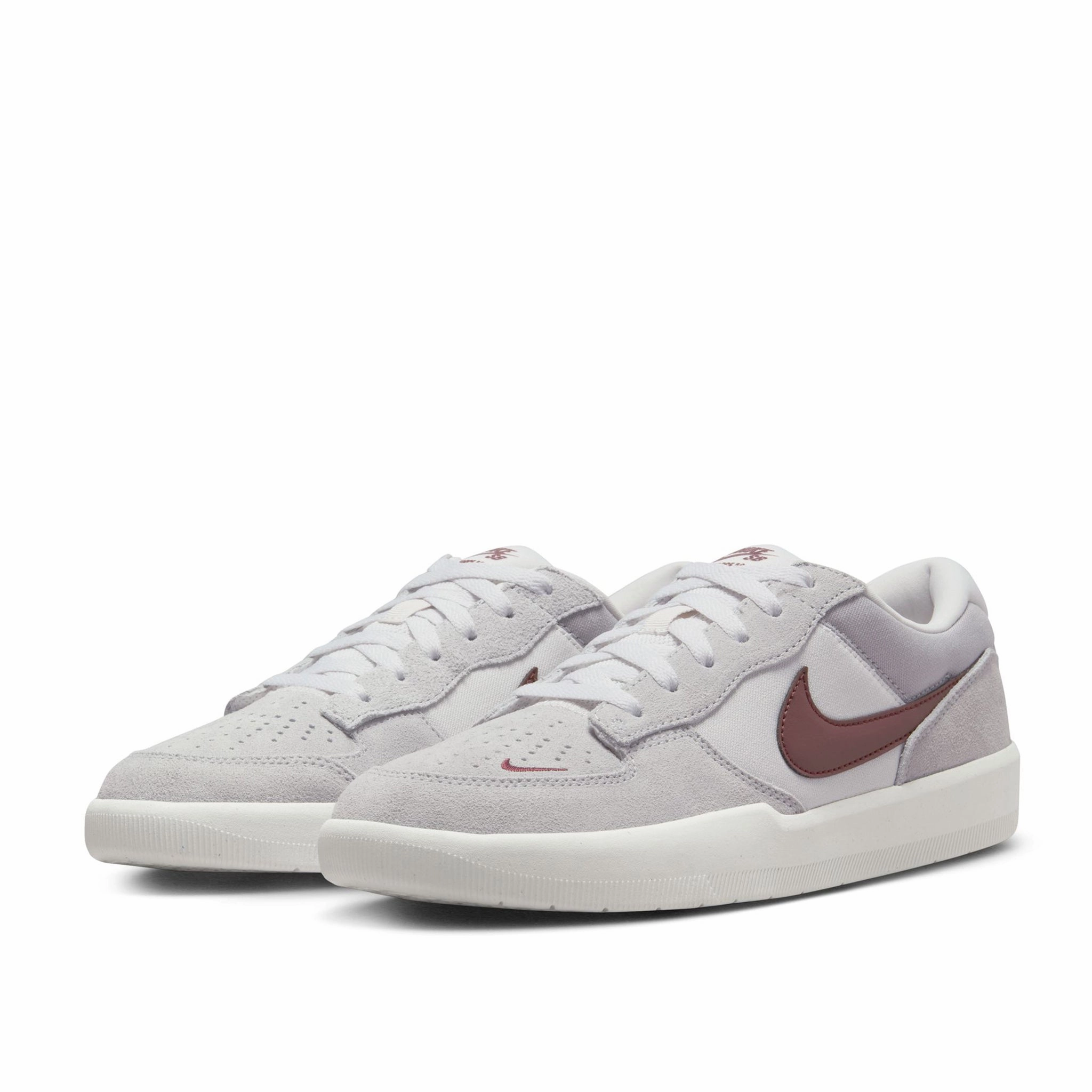 Nike Force 58 Platinum Tint / Dark Team Red Stretch - Friendly Upper