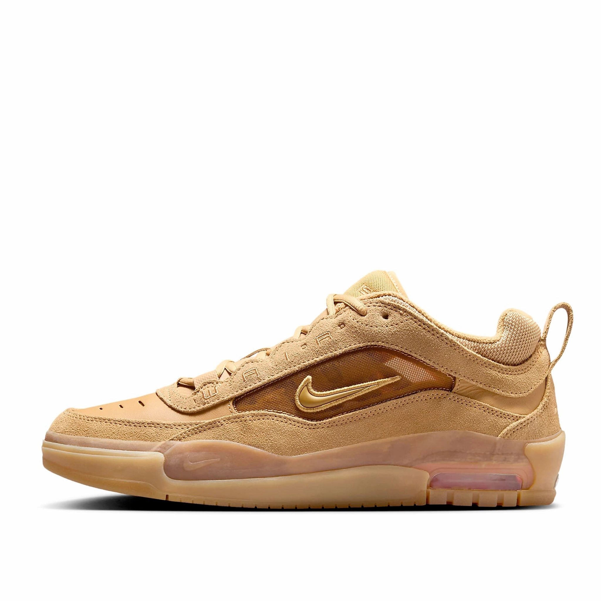 Nike SB Air Max Ishod 2 Star Flax/Safety Orange/Wheat Sale Ankle Flexibility Design
