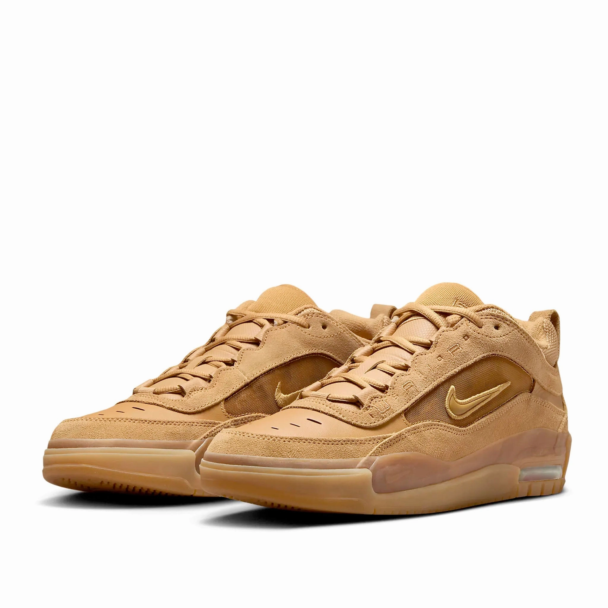 Nike SB Air Max Ishod 2 Star Flax/Safety Orange/Wheat Sale Ankle Flexibility Design