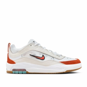 running during the day shoes support technology Nike SB Air Max Ishod 2 White / Orange Sale