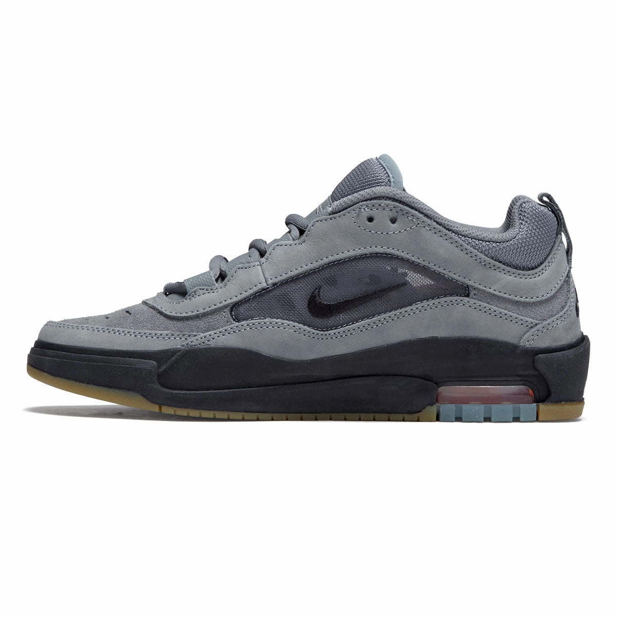 Nike SB Air Max Ishod ISO Shoes - Cool Grey/Black/Cool Grey/Dark Grey Toe Step Max