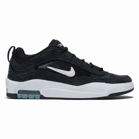 Nike SB Air Max Ishod Shoes - Black/White/Black/Black Reinforced toe