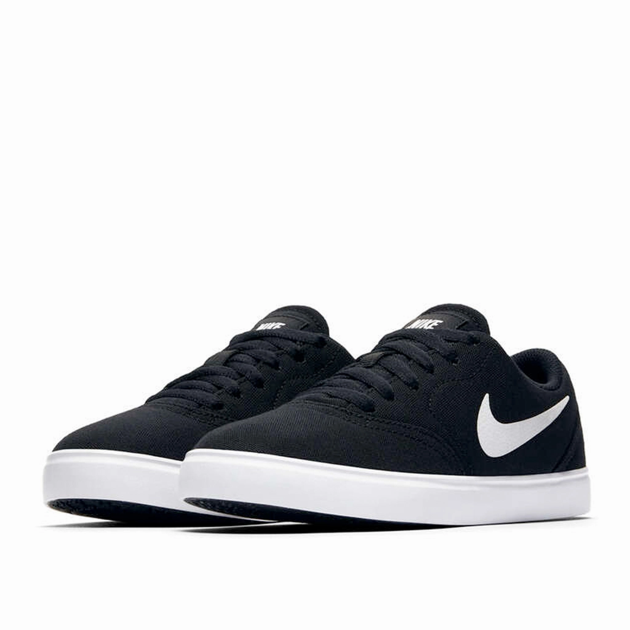 Nike SB Check Canvas Youth Black / White Enhanced Flexibility