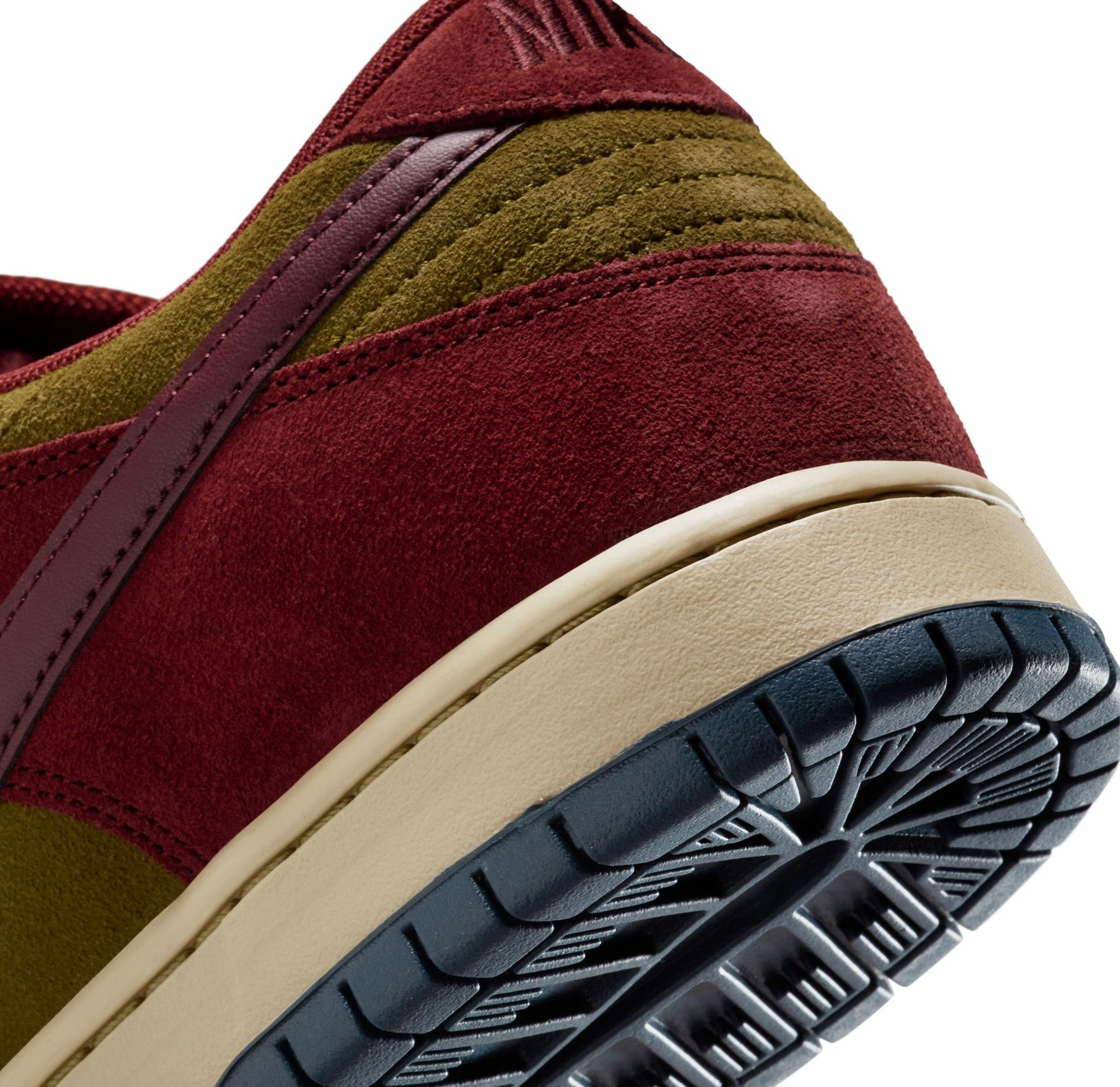 Nike SB Dunk Low Dark Team Red Olive Shoes Fast pace speed