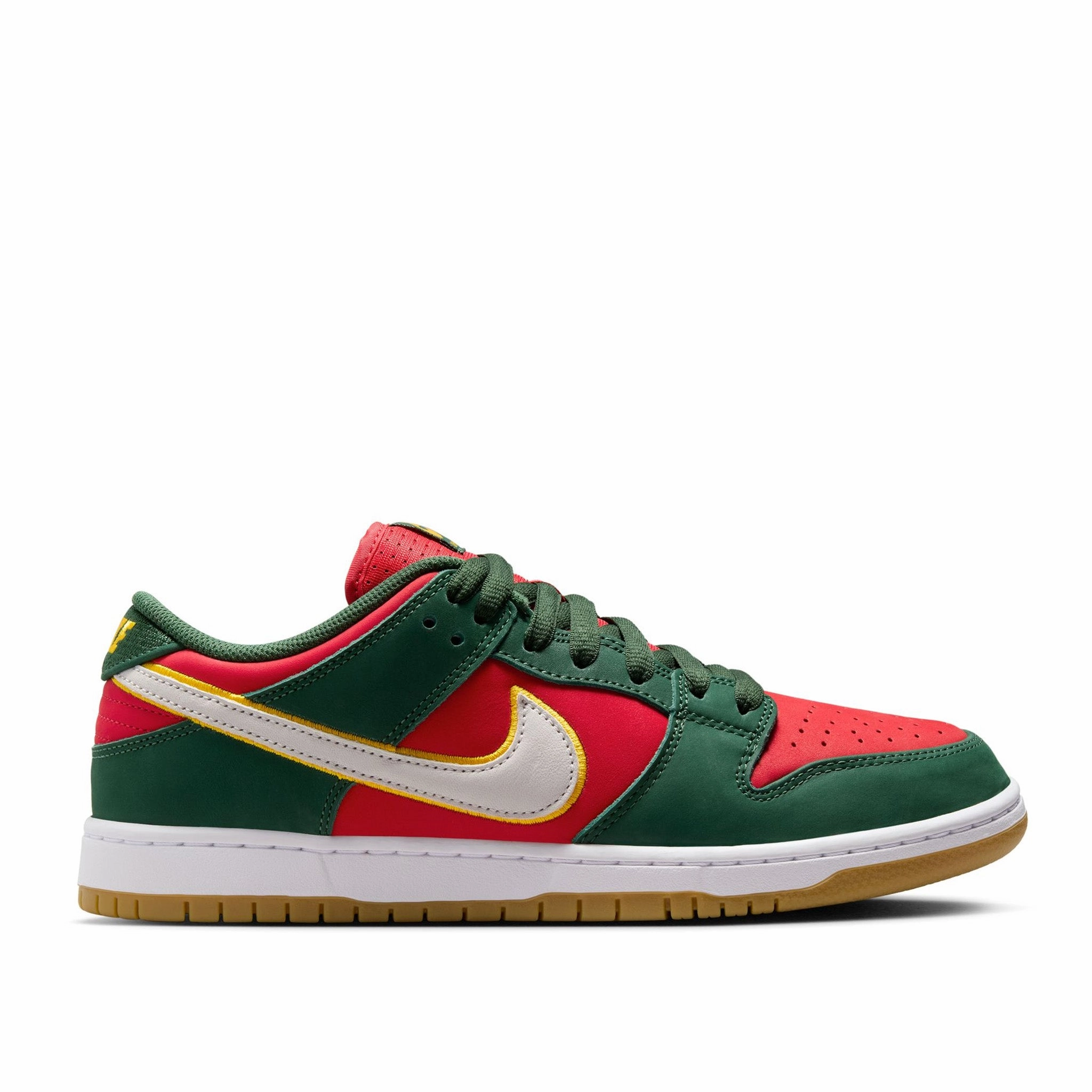 Comfortable Design Nike SB Dunk Low Pro Fir/White/University Gold/Fire Red Sale