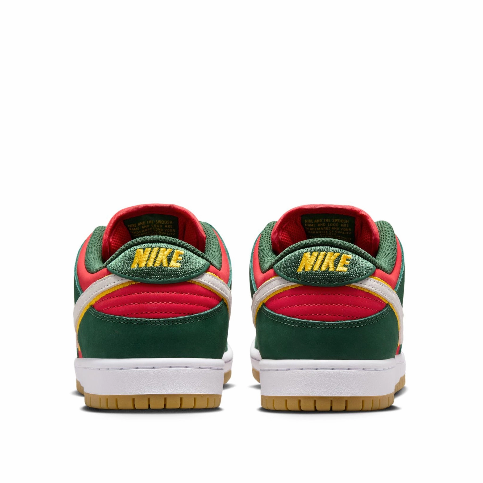 Nike SB Dunk Low Pro Fir/White/University Gold/Fire Red Sale Quick Adjustability Design