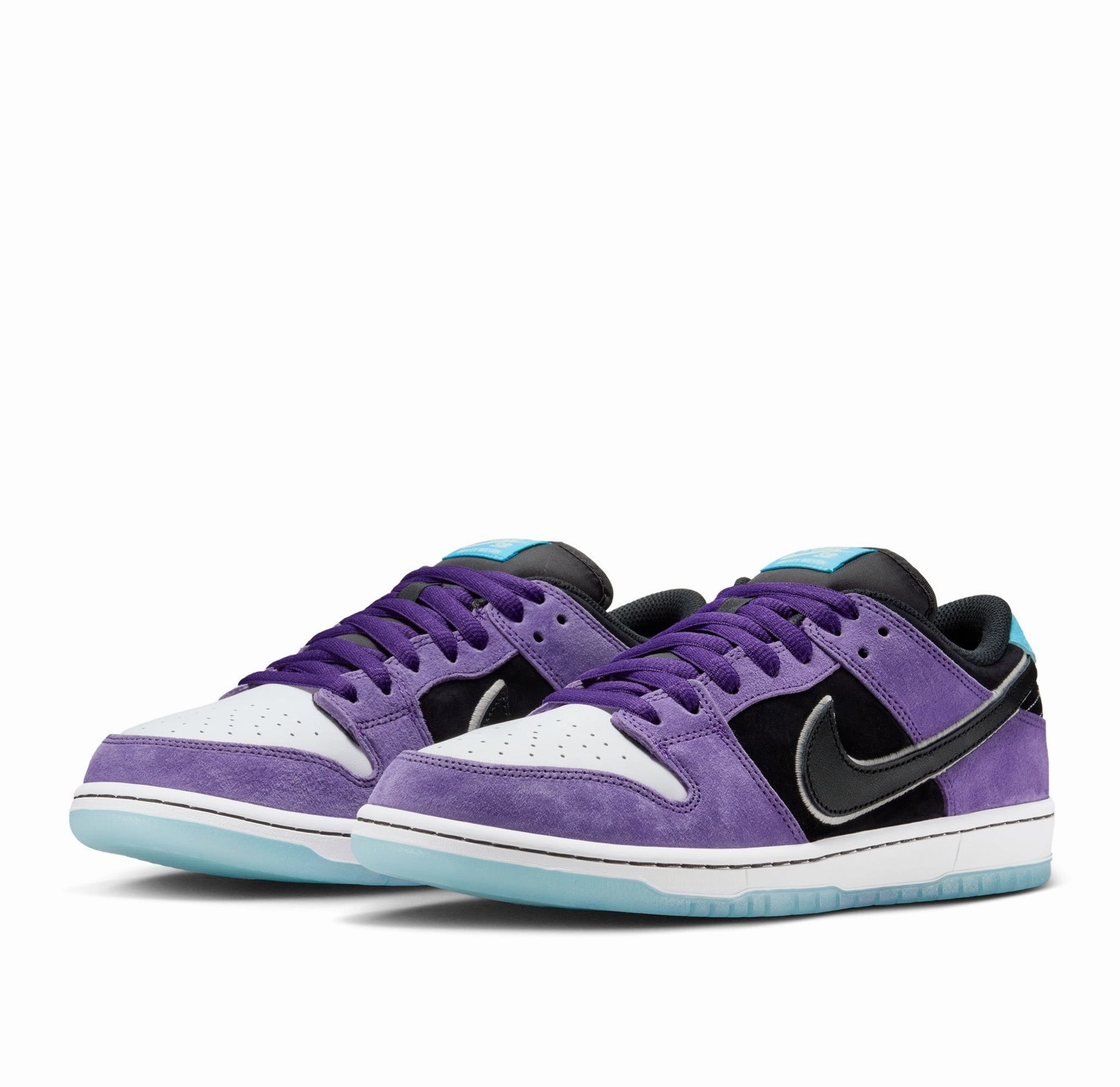 Nike SB Dunk Low Pro Hayley Wilson Court Purple/Black/White Shock Damping Design
