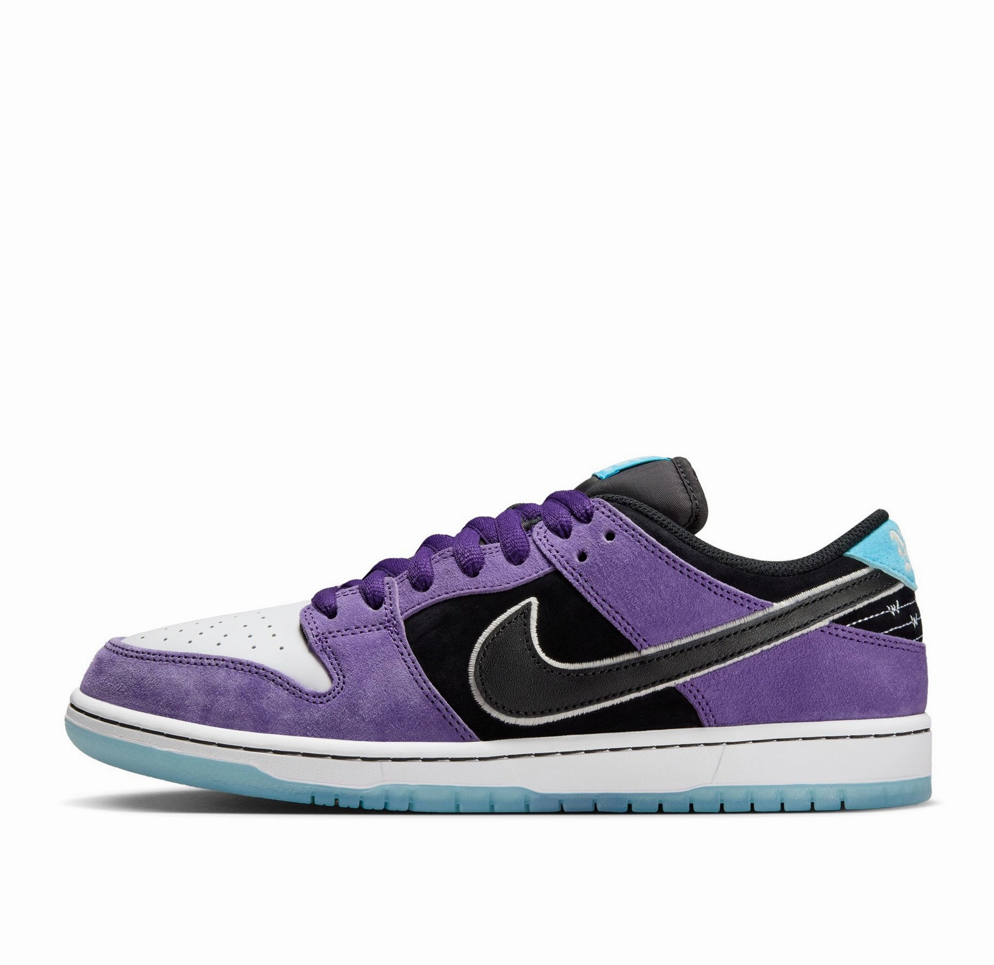 Nike SB Dunk Low Pro Hayley Wilson Court Purple/Black/White Shock Damping Design