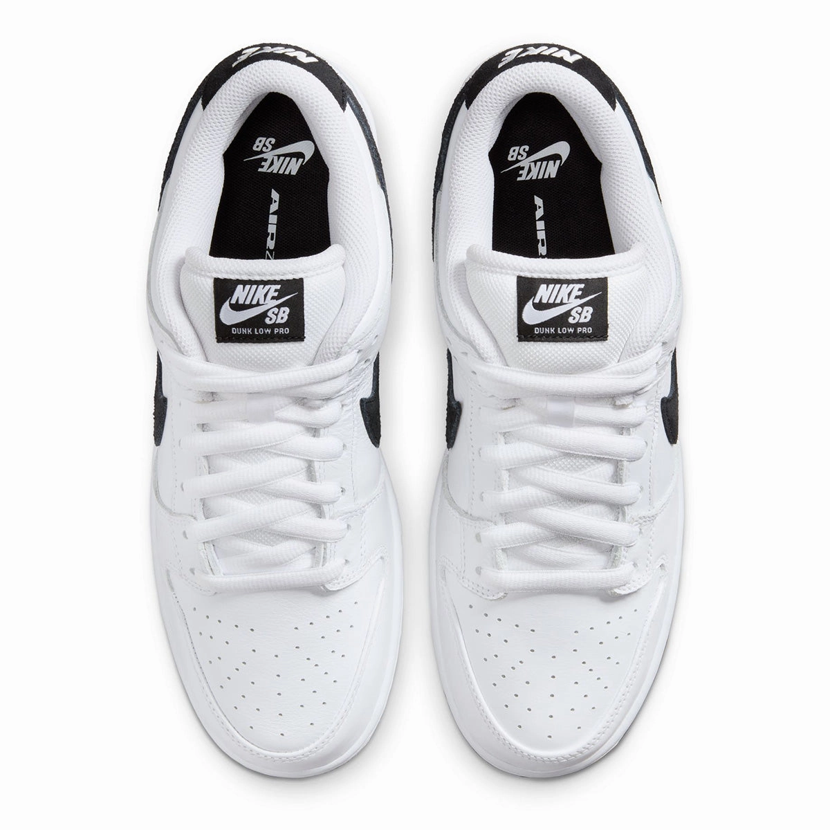 Nike SB Dunk Low Pro Shoes - White/Black/White/Black Daily Elite
