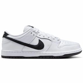 Nike SB Dunk Low Pro Shoes - White/Black/White/Black Speedy Ride Performance Ride