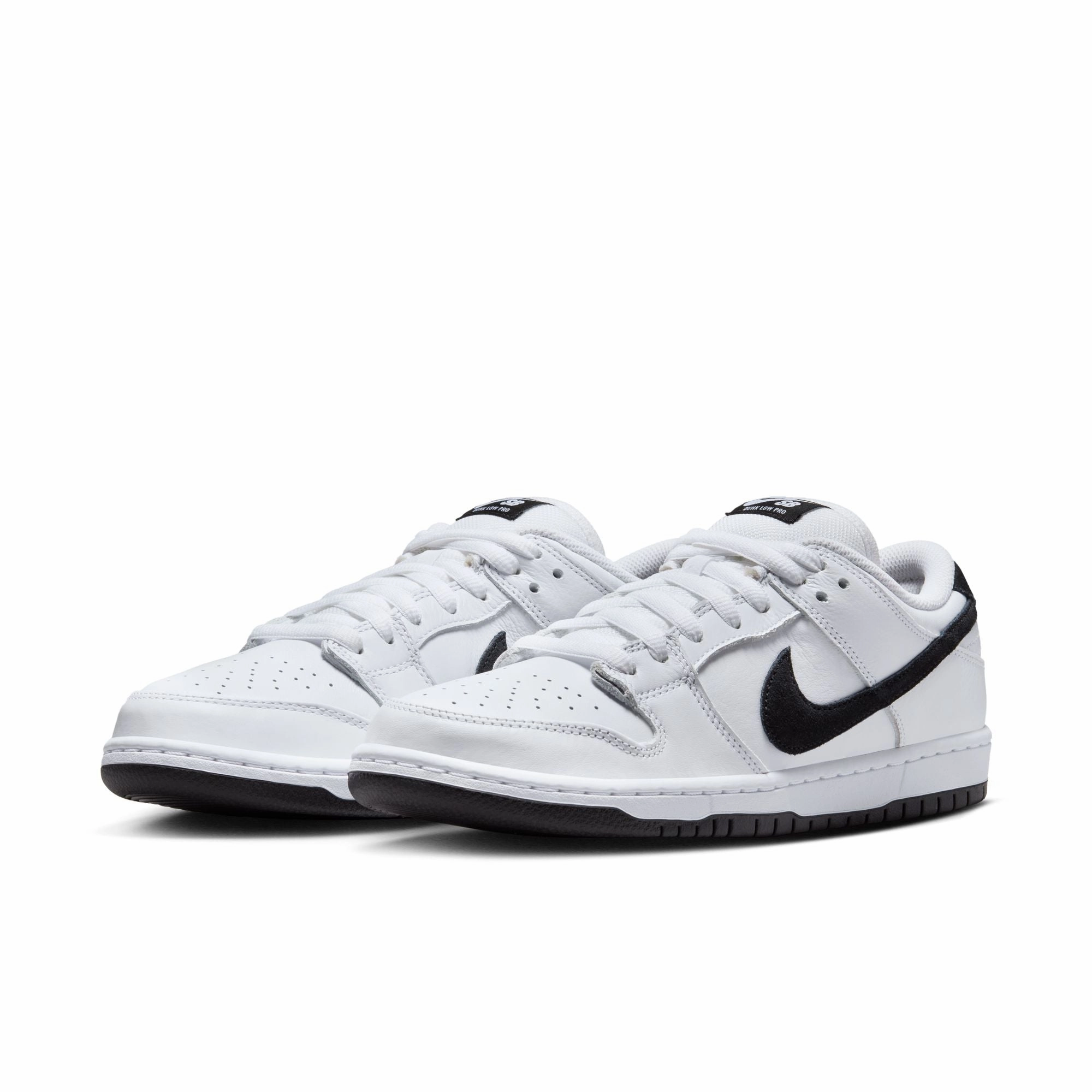 Nike SB Dunk Low Pro White / Black Sale Quarter - sole Grip