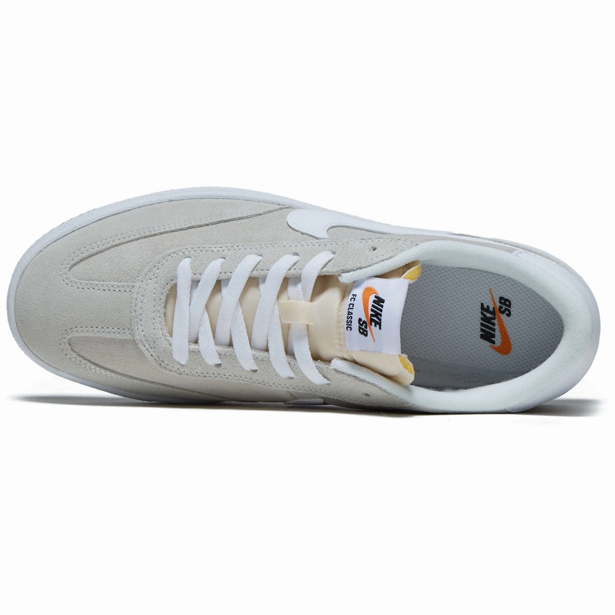 Nike SB FC Classic Shoes - Summit White/Summit White/White Quick Step Max