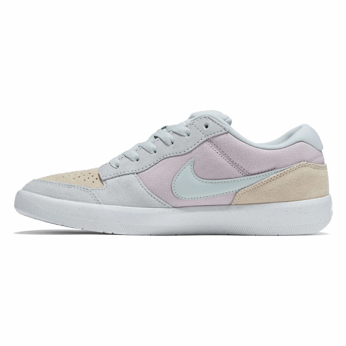 Nike SB Force 58 Shoes - Platinum Violet/Light Silver/Sanddrift Urban Look