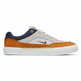 Outdoor Ready Fit Nike SB Malor Shoes - Light Orewood Brown/Thunder Blue/Monarch/Sail