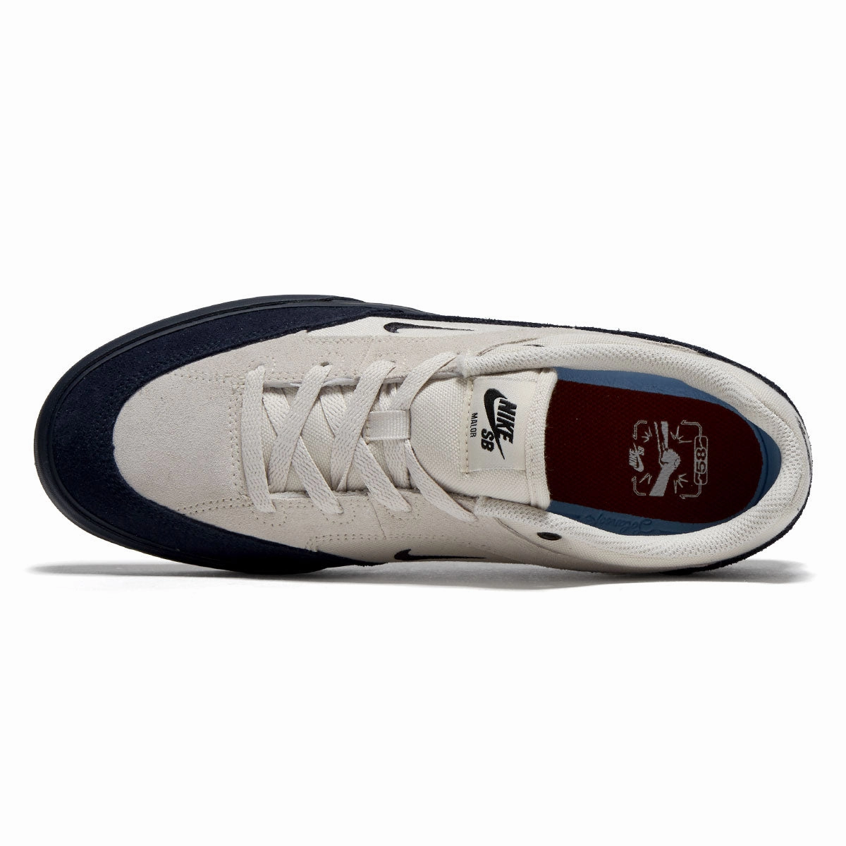 Nike SB Malor TE Shoes - Light Khaki/Black/Light Orewood Brown Quick lace