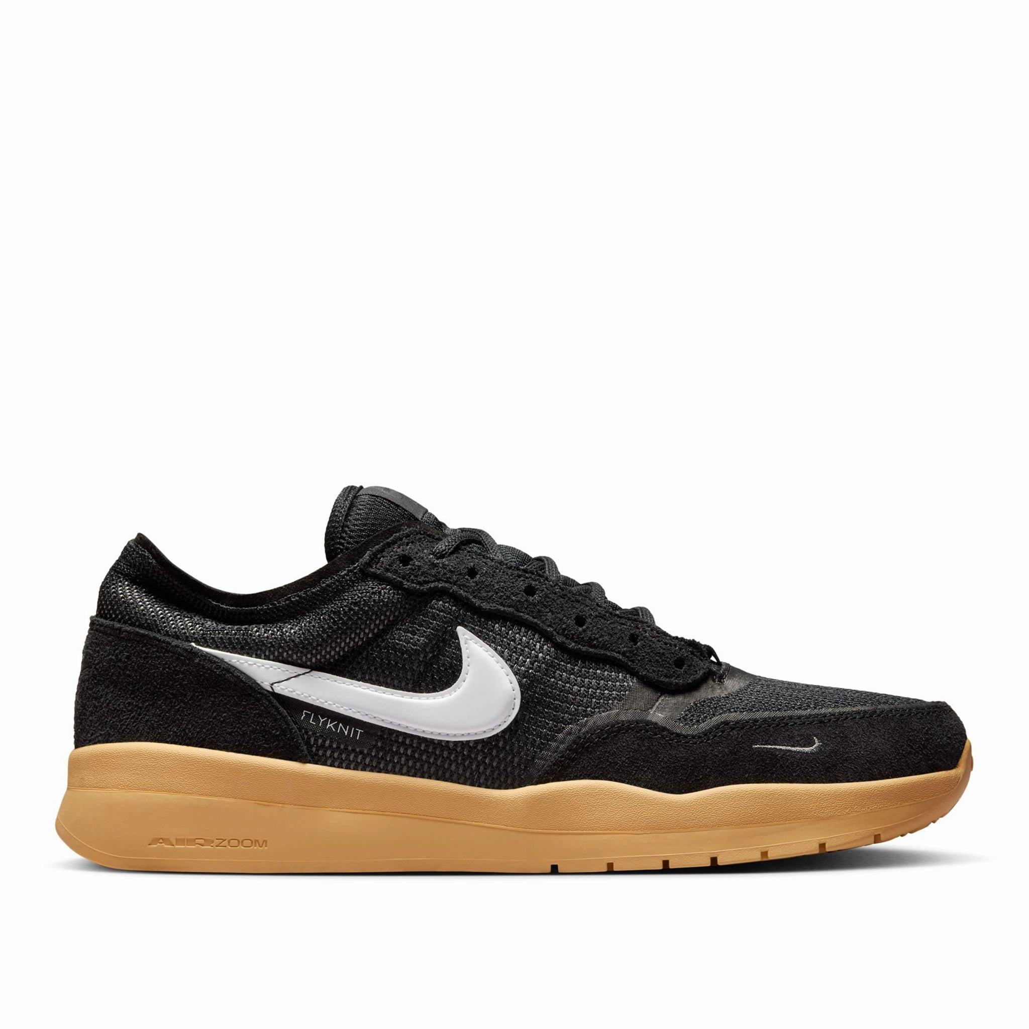 Nike SB PS8 Black / White / Anthracite Gum Yellow low - top footwear solid - colored shoes