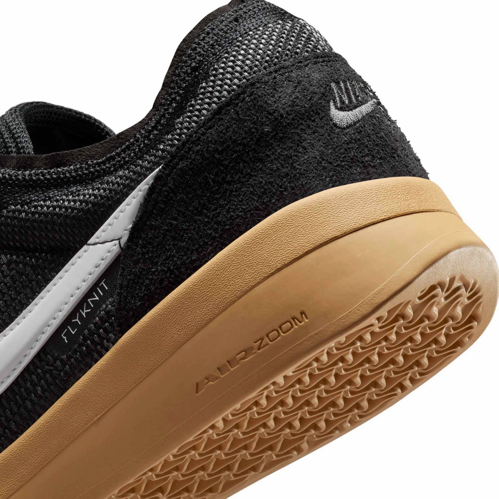 Nike SB PS8 Black / White / Anthracite Gum Yellow Soft Comfort