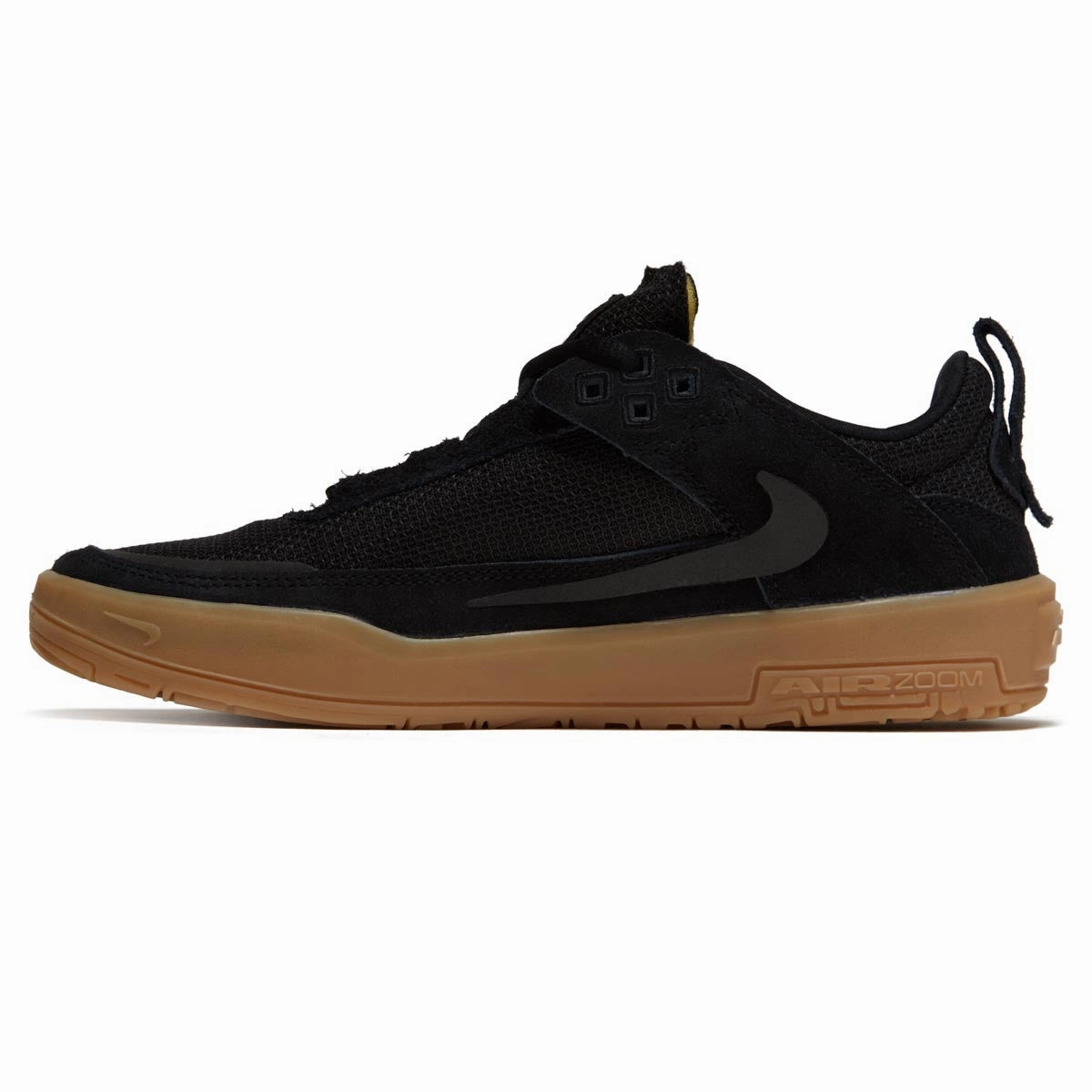 Nike SB Youth Day One Shoes - Black/Black/Gum Light Brown/White Shock Boost