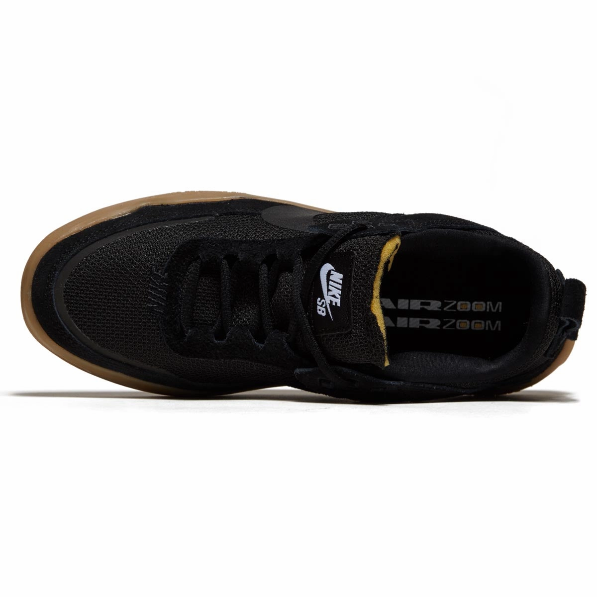 Nike SB Youth Day One Shoes - Black/Black/Gum Light Brown/White Shock Boost