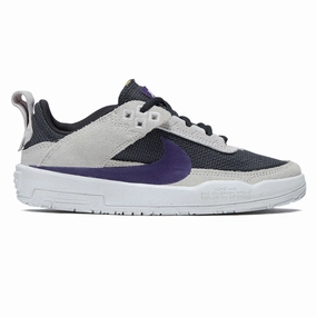 Strong Support Smooth glide Nike SB Youth Day One Shoes - Phantom/Court Purple/Dark Smoke Grey