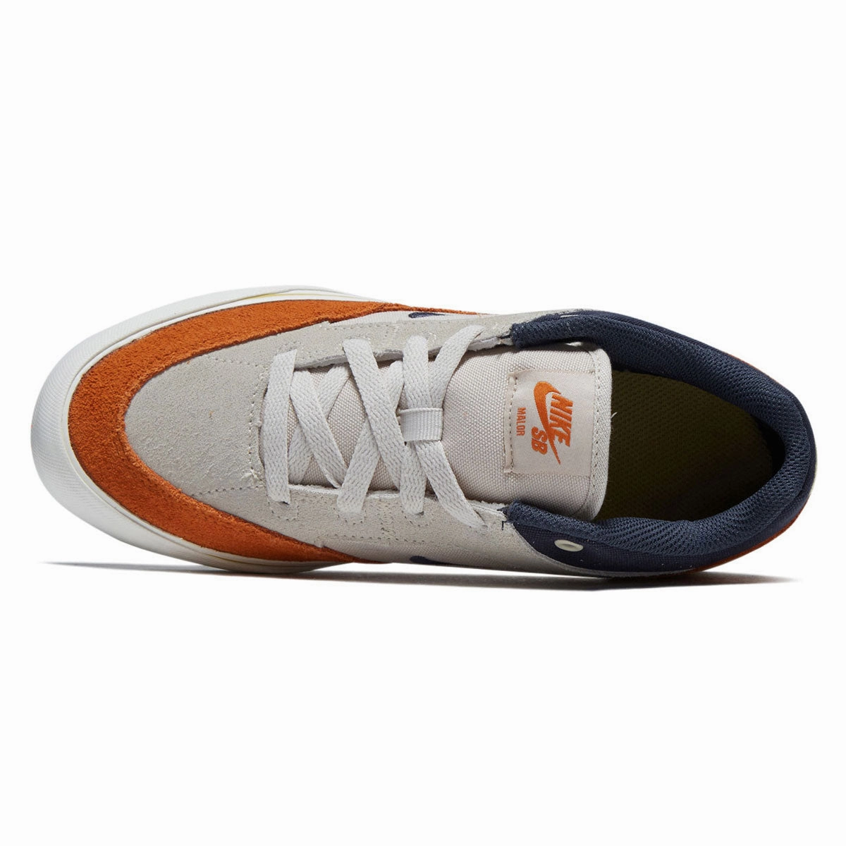 Nike SB Youth Malor Shoes - Light Orewood Brown/Thunder Blue/Monarch/Sail Motion Grip