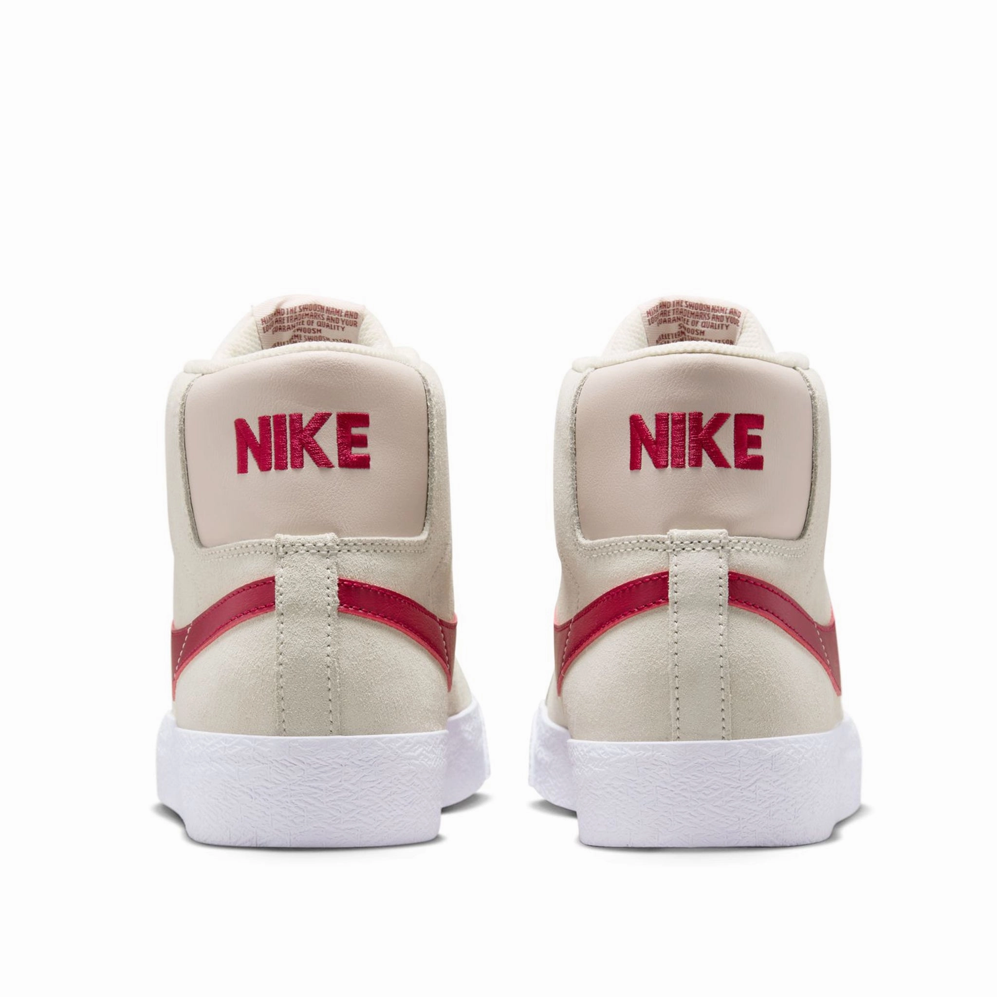 Nike SB Zoom Blazer Mid Pale Ivory/Noble Red Low Impact Design