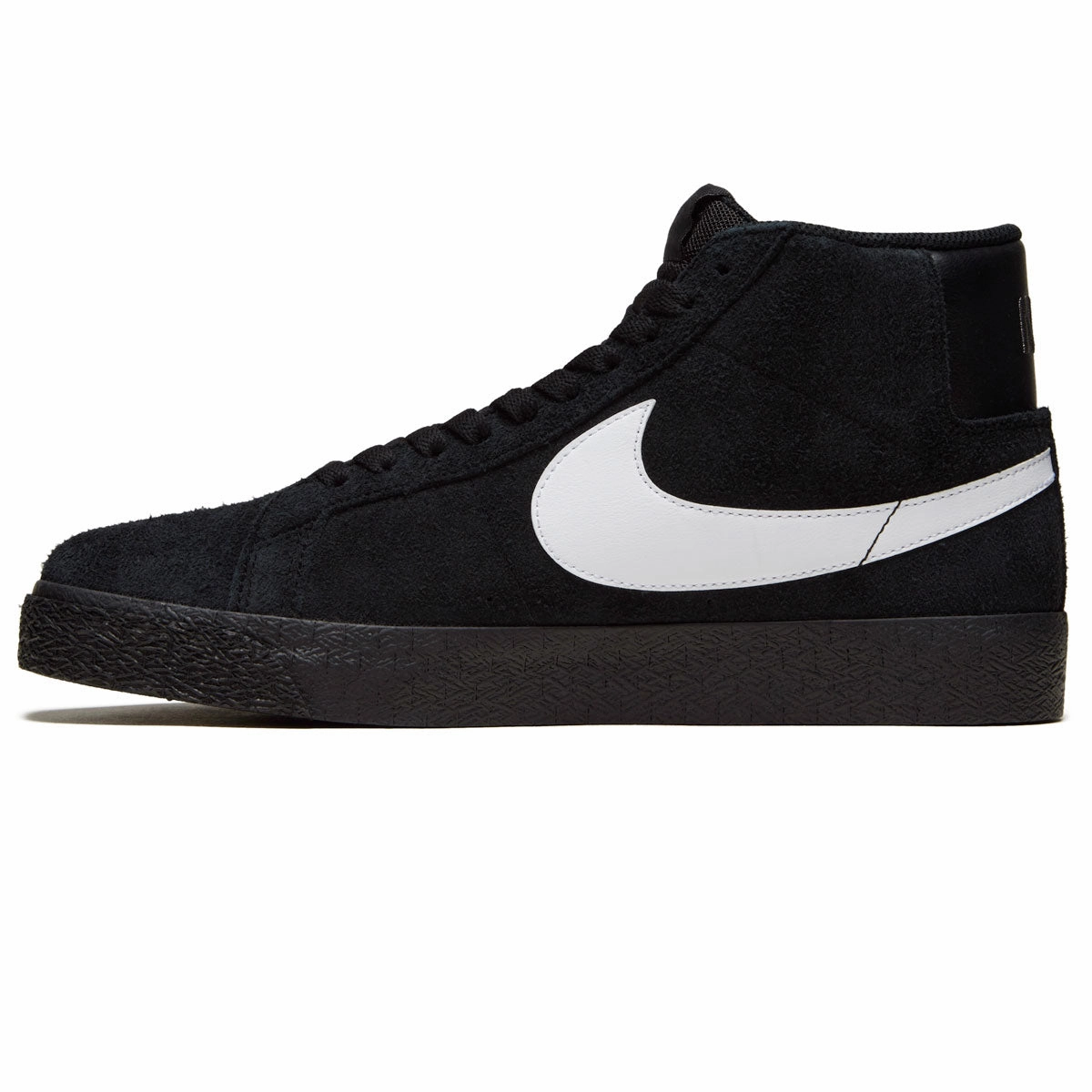 Nike SB Zoom Blazer Mid Shoes - Black/White/Black/Black Grip shield