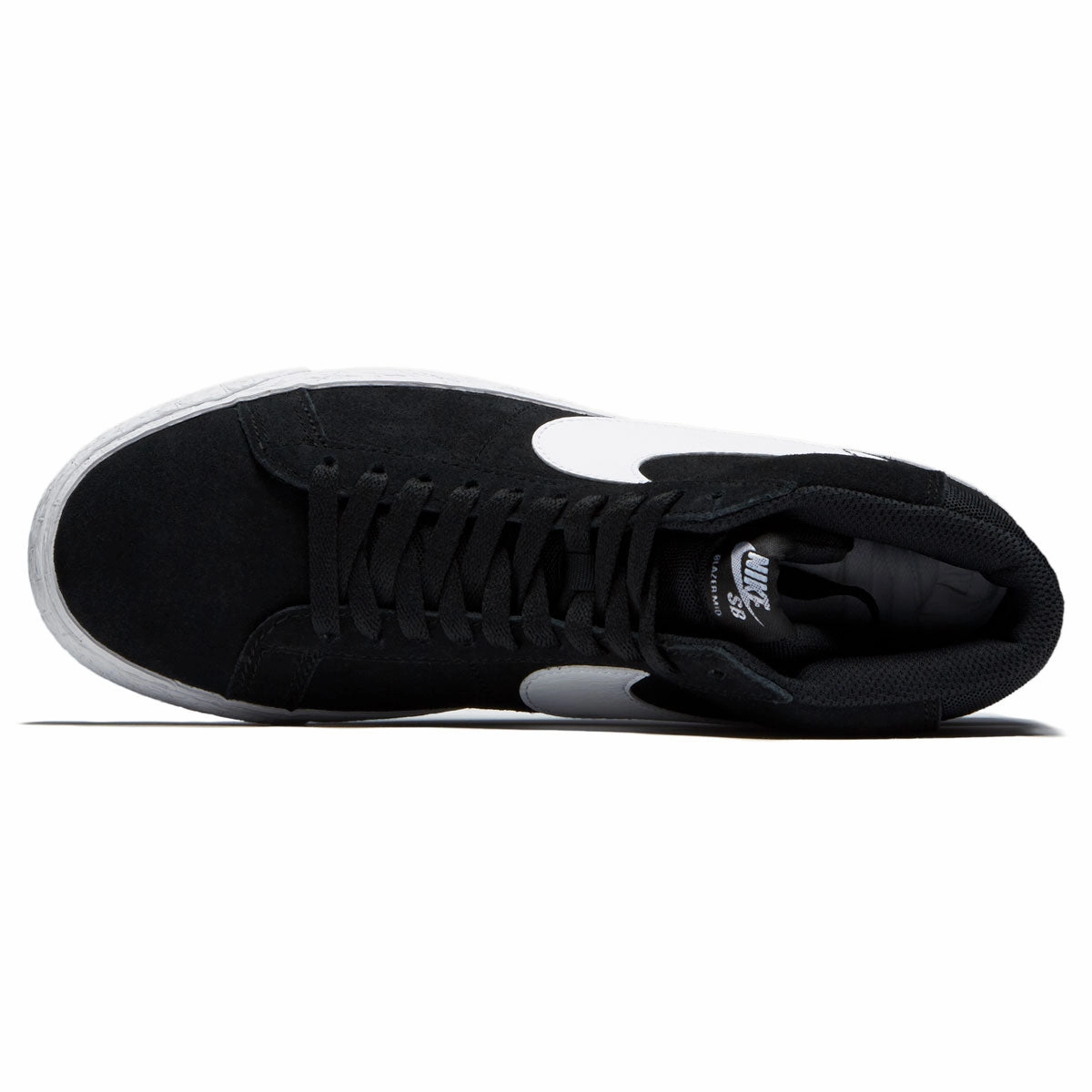 Nike SB Zoom Blazer Mid Shoes - Black/White/White Ollie Zone