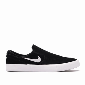 Breathable - mesh Nike SB Zoom Janoski Slip RM Black/White Sale
