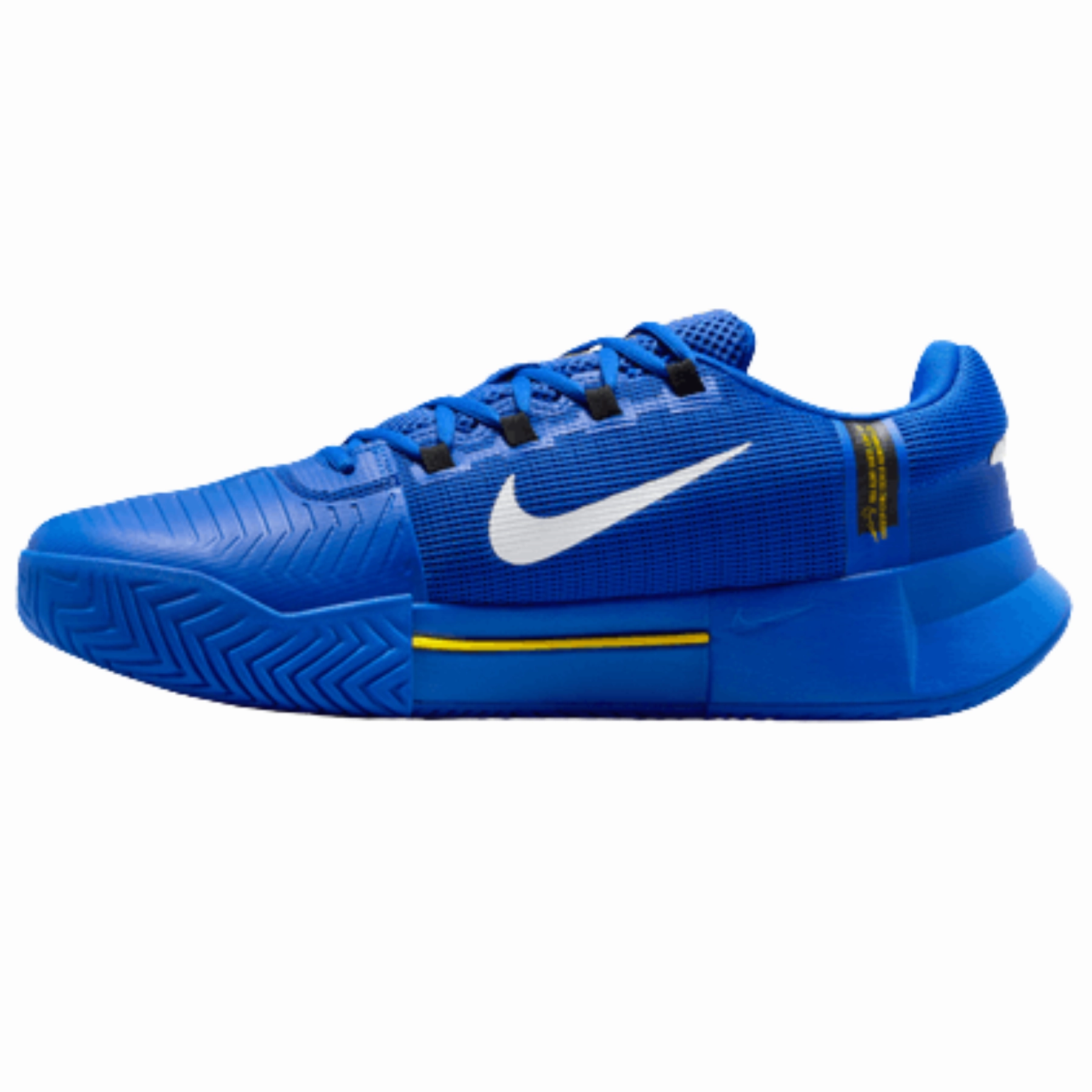 Nike Zoom GP Challenge 1 Hard Court Mens Tennis Shoes - Racer Blue/White Black Lightening Durable Sole