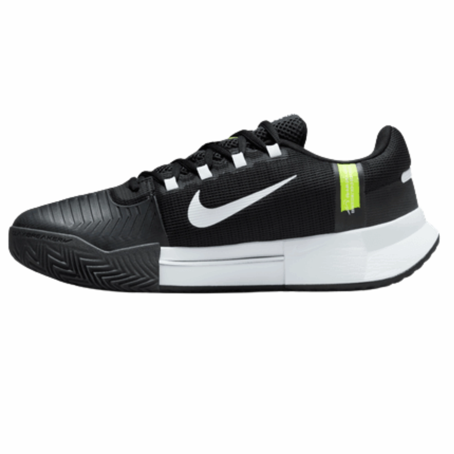 Nike Zoom GP Challenge 1 Mens Clay Court Tennis Shoes - Black/White Agility Support