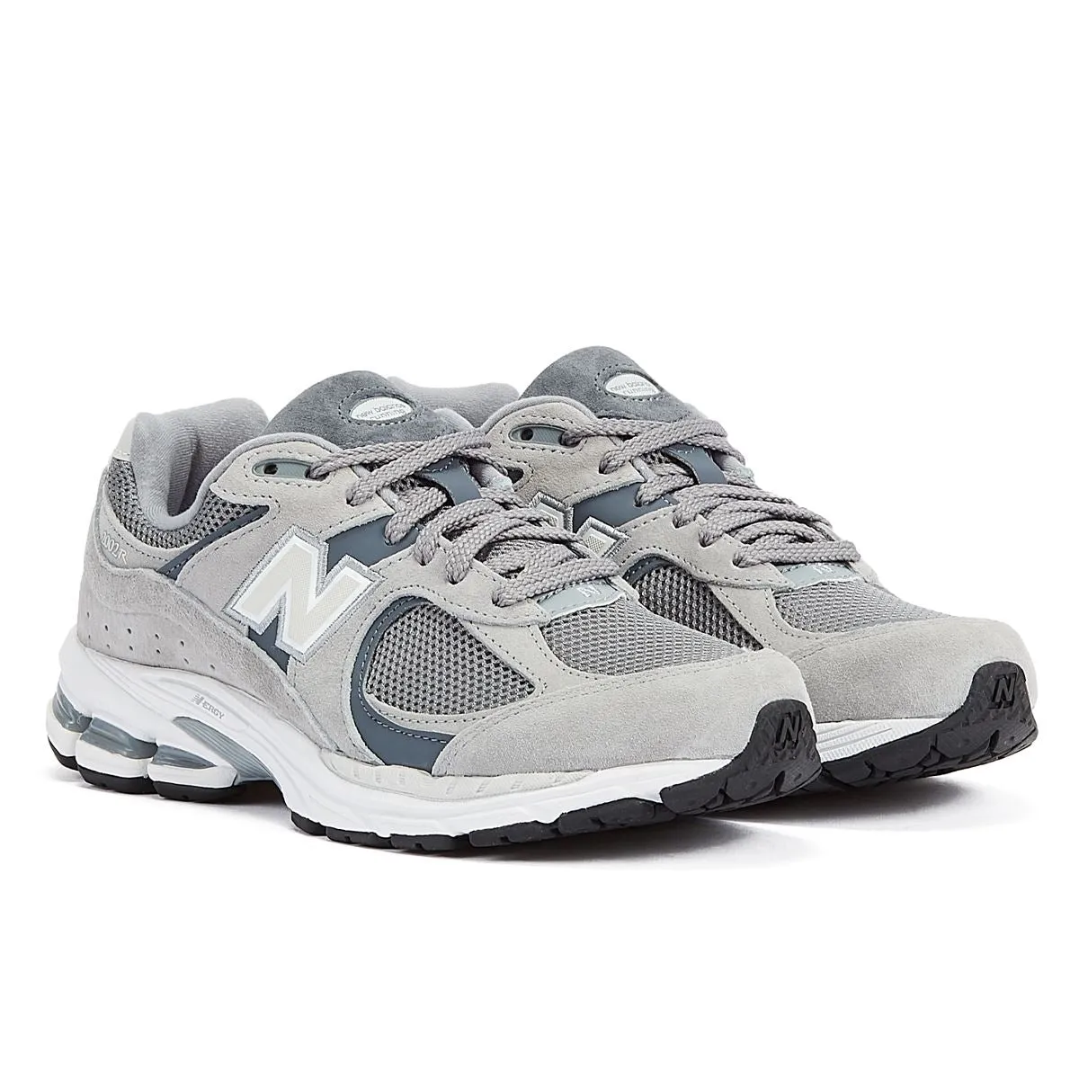 New Balance 2002 Suede Steel  Grey Trainers Fit design supports the foot without tightness Supportive