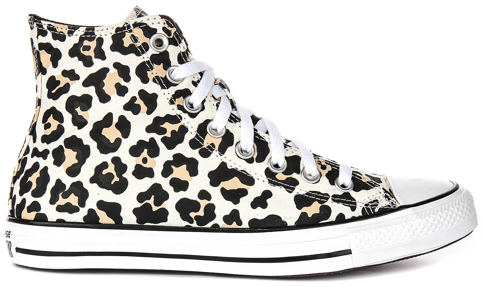 Non Slip Converse All Star High A14939C In Leopard Print