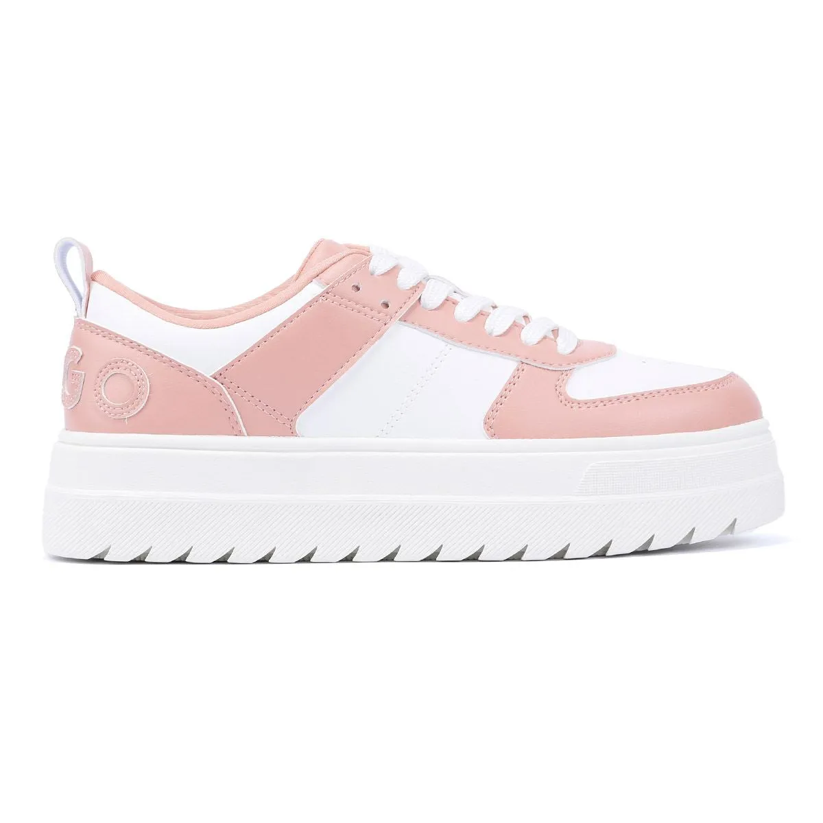Non-Slip Grip Hugo Lyssa Tennis Women's White/Pink Trainers
