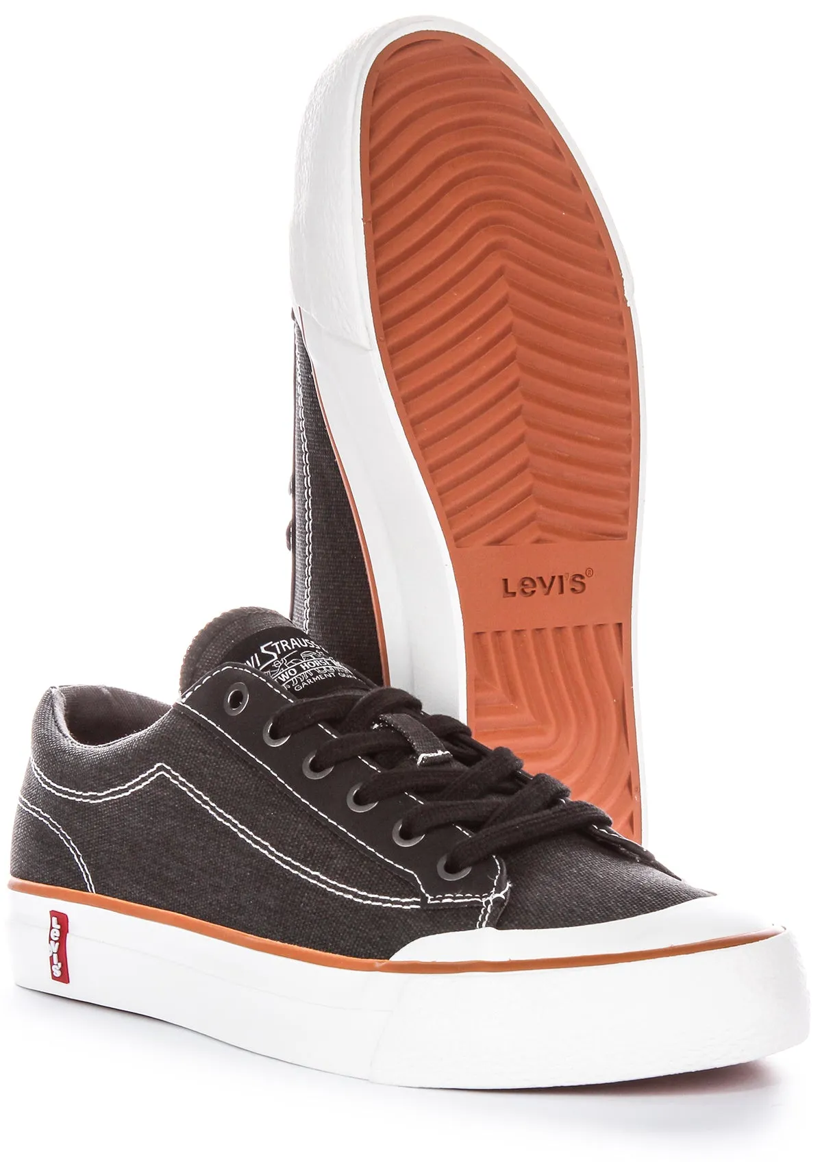 Non Slip Levi LS2 Trainer In Black White For Men
