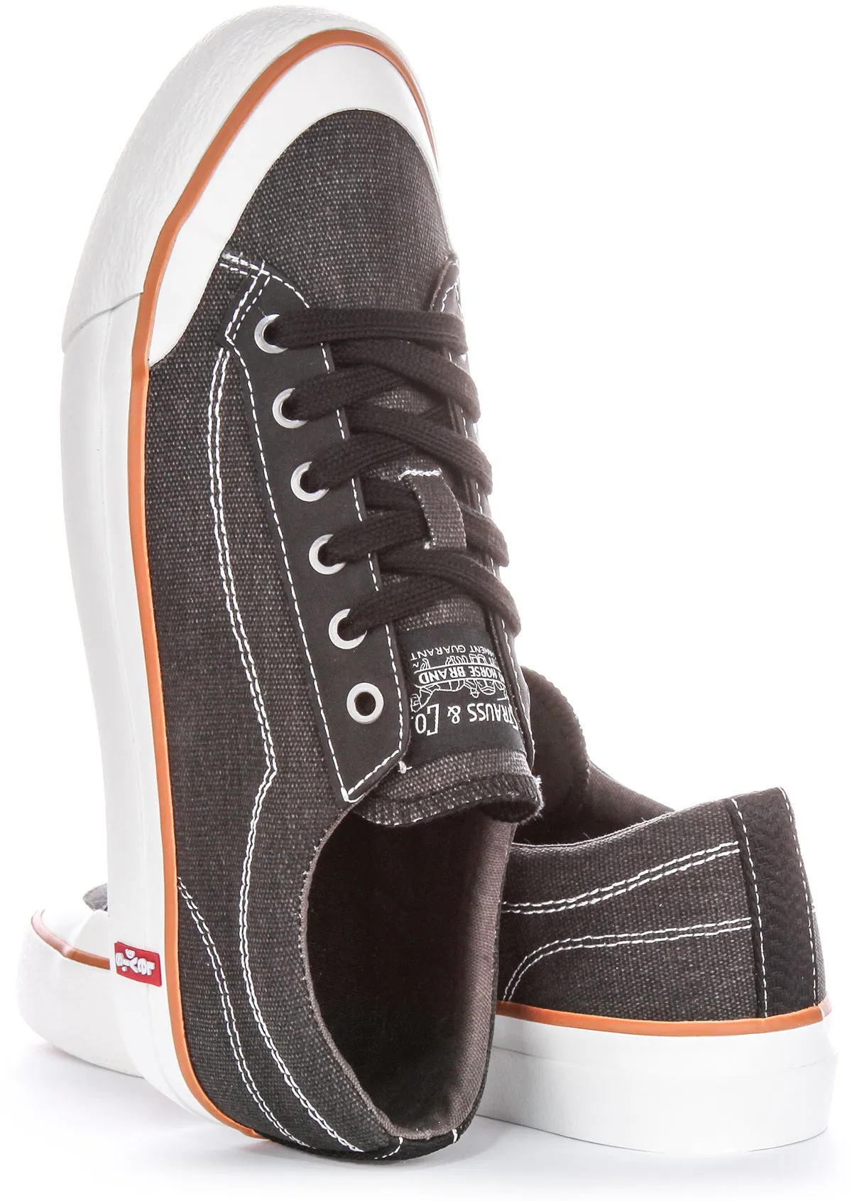 Non Slip Levi LS2 Trainer In Black White For Men