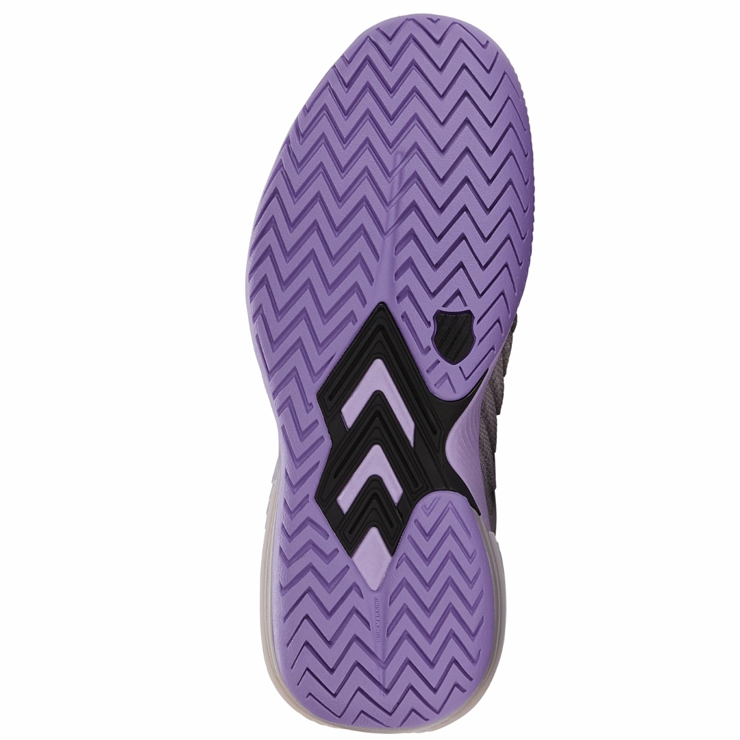 Non - Slip Outsole K Swiss Ultrashot 3 Women Tennis Shoes  - Rain/Purple/Moonless