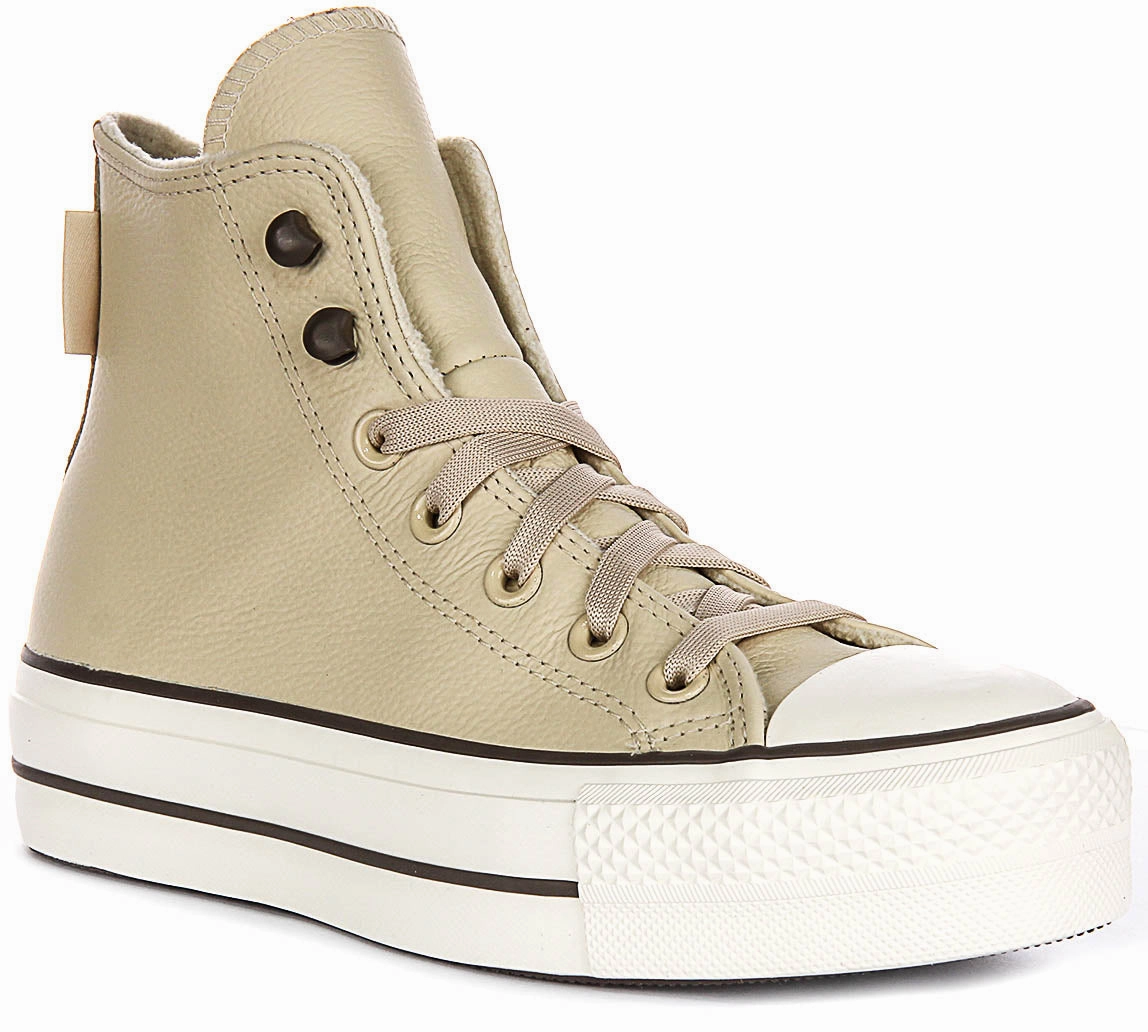 Uni Life Converse All Star Lift A11158C In Cream For Women