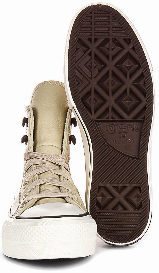 Non-Slip Cushioning Converse All Star Lift A11158C In Cream For Women