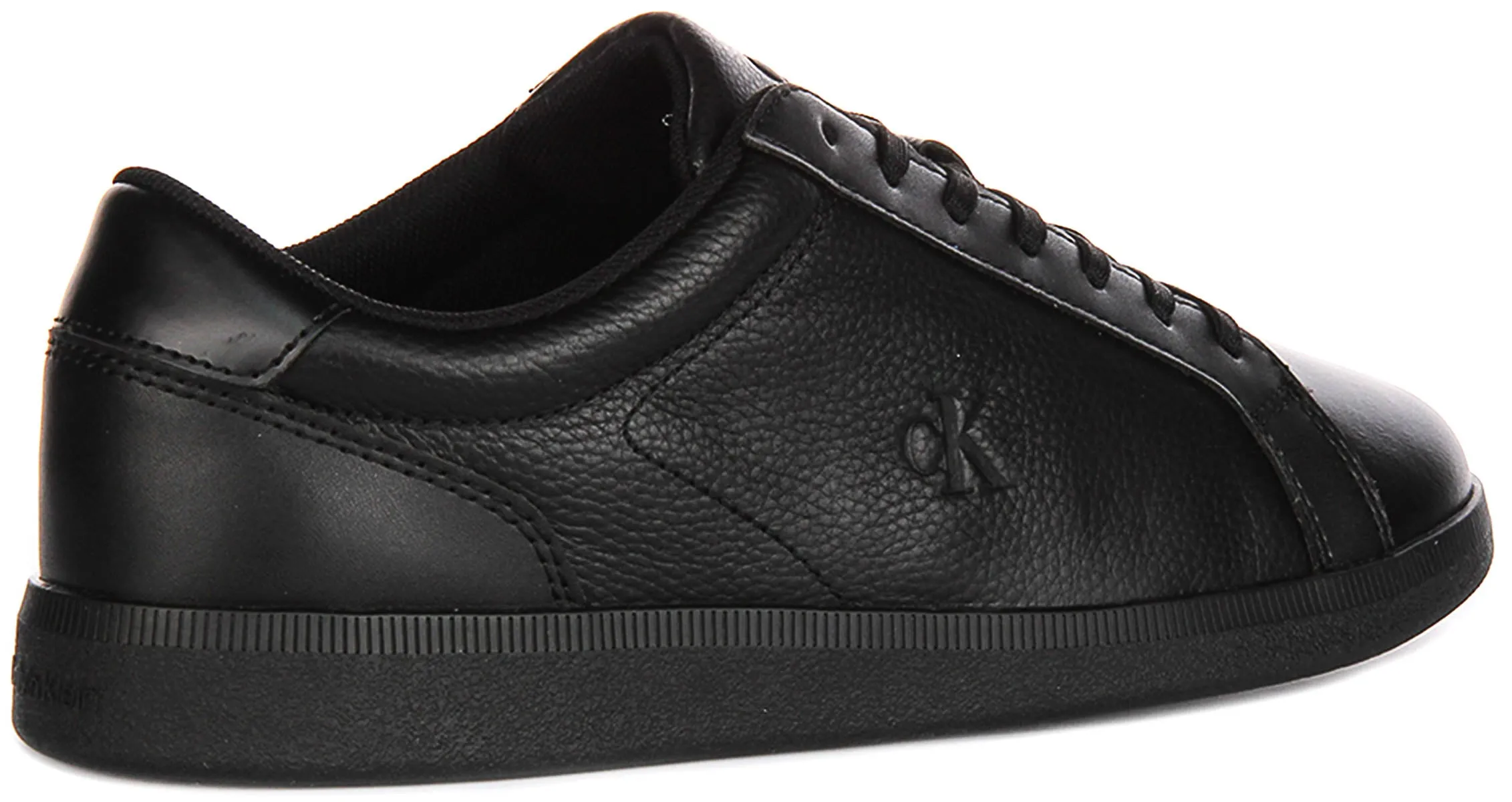 Odor Resistant Calvin Klein Jeans All Black Slim Sole Smart Sneakers