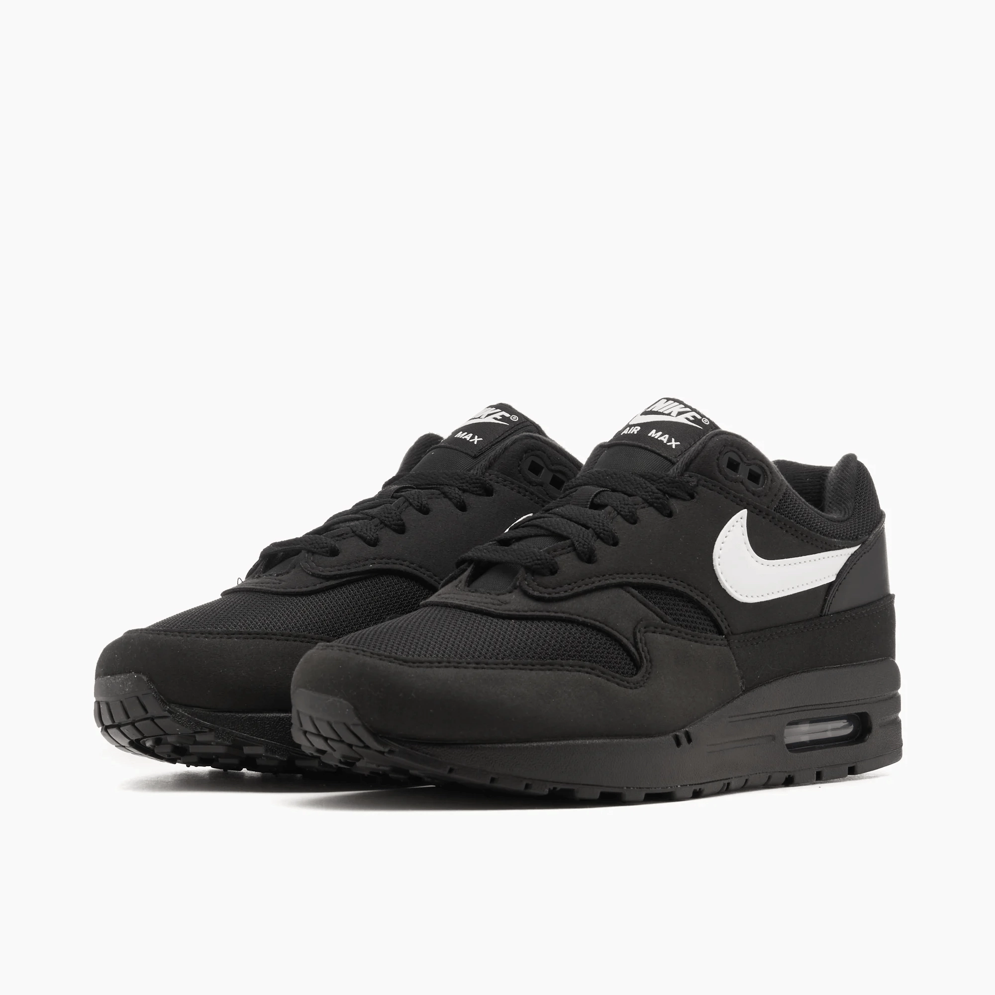 Odor Resistant NIKE - Air Max 1 - Black/White - Unisex [FZ0628 010]