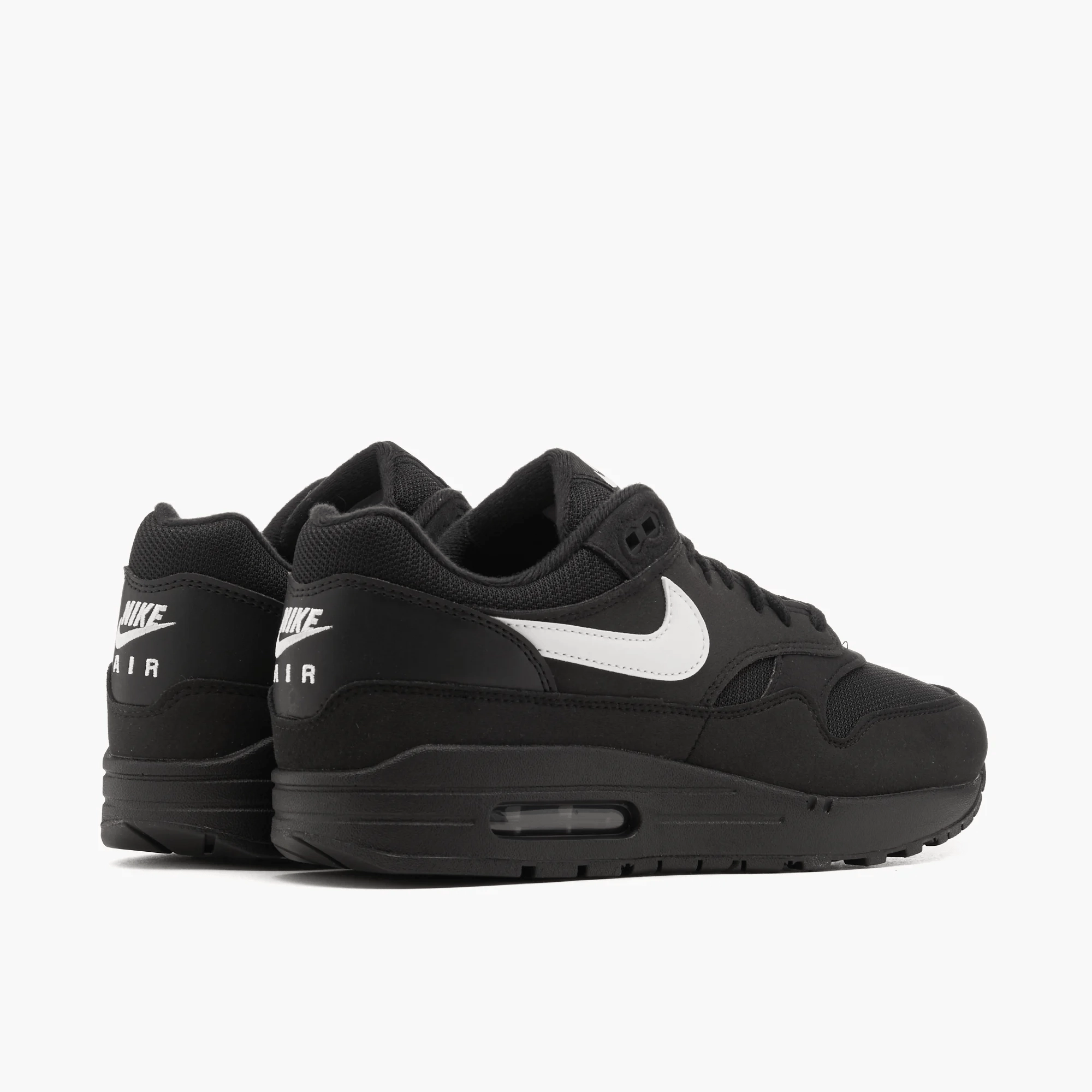 Odor Resistant NIKE - Air Max 1 - Black/White - Unisex [FZ0628 010]