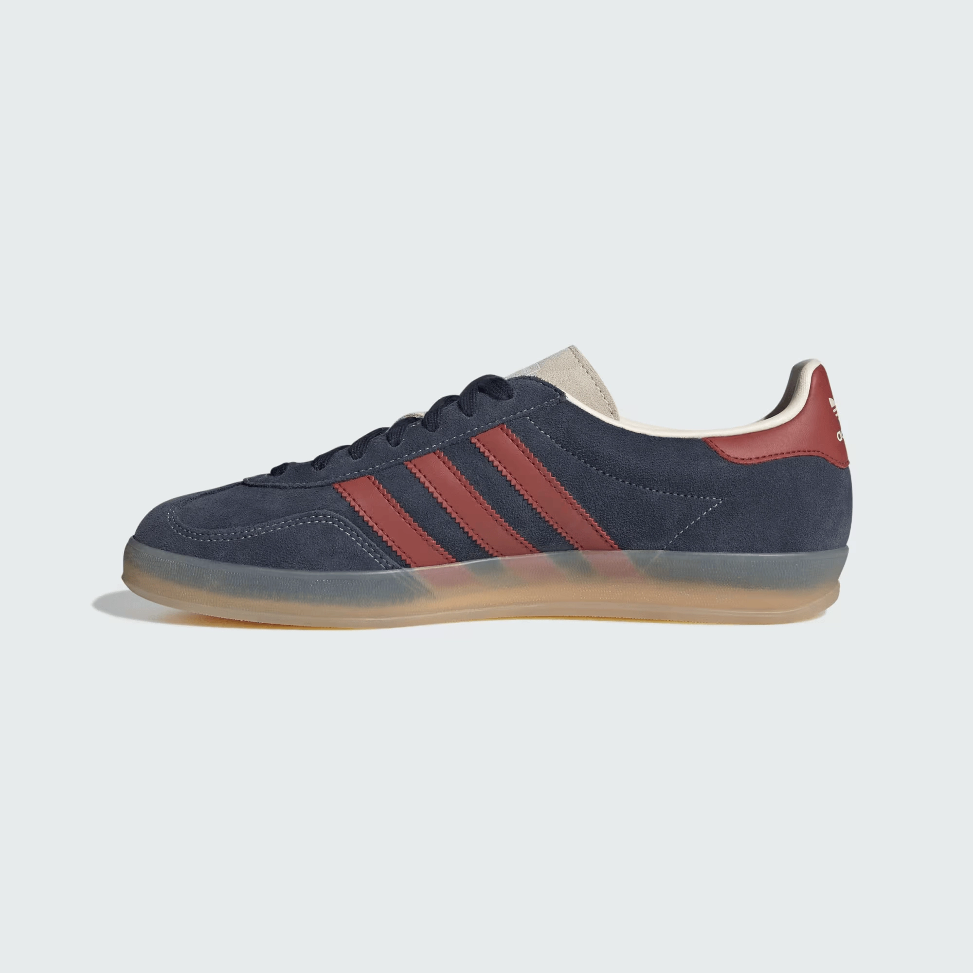 Off - road ready adidas - Gazelle Indoor - Legend Ink/Preloved Ruby - Unisex [JH5404]